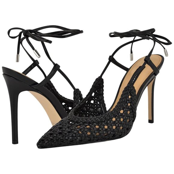 Nine West Womens Fessla Pump Stiletto Heel WNFESSLA2 Black 9.5M - Picture 11 of 11